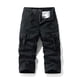 thumbnail image 4 of Multi Bolsillo Cargo Pantalones para Hombres Estiramiento Casual Cordón Clásico Pantalones Cortos de Verano con Bolsillos Múltiples, Pantalones Cortos de Cintura Elástica, 4 of 4