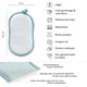 thumbnail image 4 of Durable scrubbing sponge pads, scratch-free microfibre reusable sponges and heavy duty scrubbing for cleaning dishes in the kitchen., 4 of 4