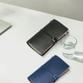 thumbnail image 4 of Zeiwohndc Portable A6 Leather like Notebook with Removable Inserts Minimalist Design, 4 of 10