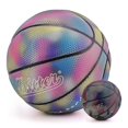 thumbnail image 3 of Holographic Glowing Reflective Basketball, 3 of 4