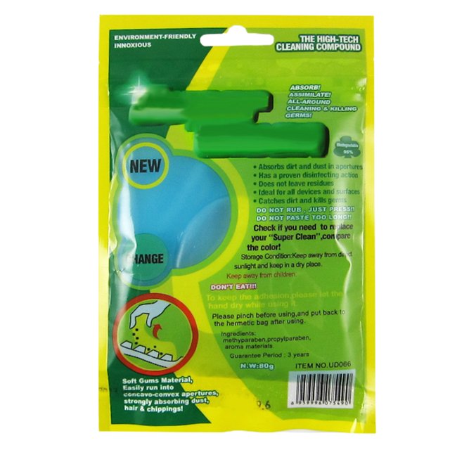 Keyboard Dust Dirt Cleaning Gel for PC Mobile Laptops Car Vent Calculator