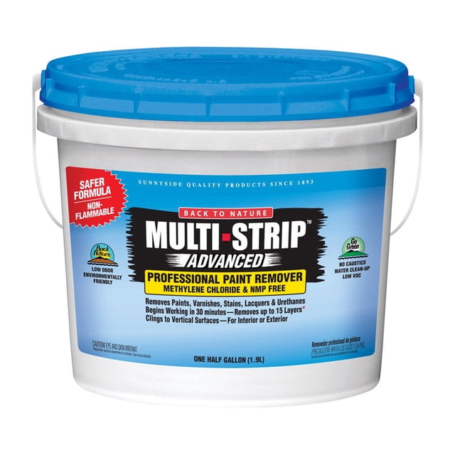 Removedor de pintura Back to Nature Multi-Strip Advanced, 1,89 L (x4)