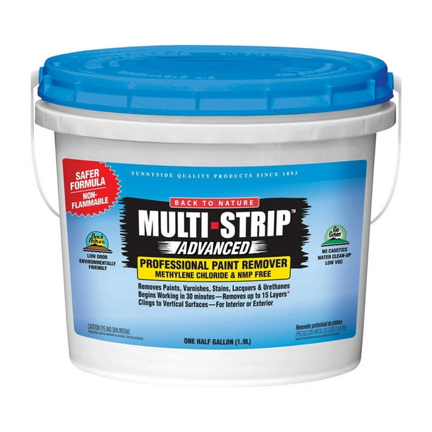 Removedor de pintura Back to Nature Multi-Strip Advanced, 1,89 L (x4)