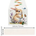 thumbnail image 2 of Easter Table Runner Easter Egg Butterfly Pattern 13X72 Inch Polyester Table Runner for Holiday Party Kitchen Home Decor, 2 of 8