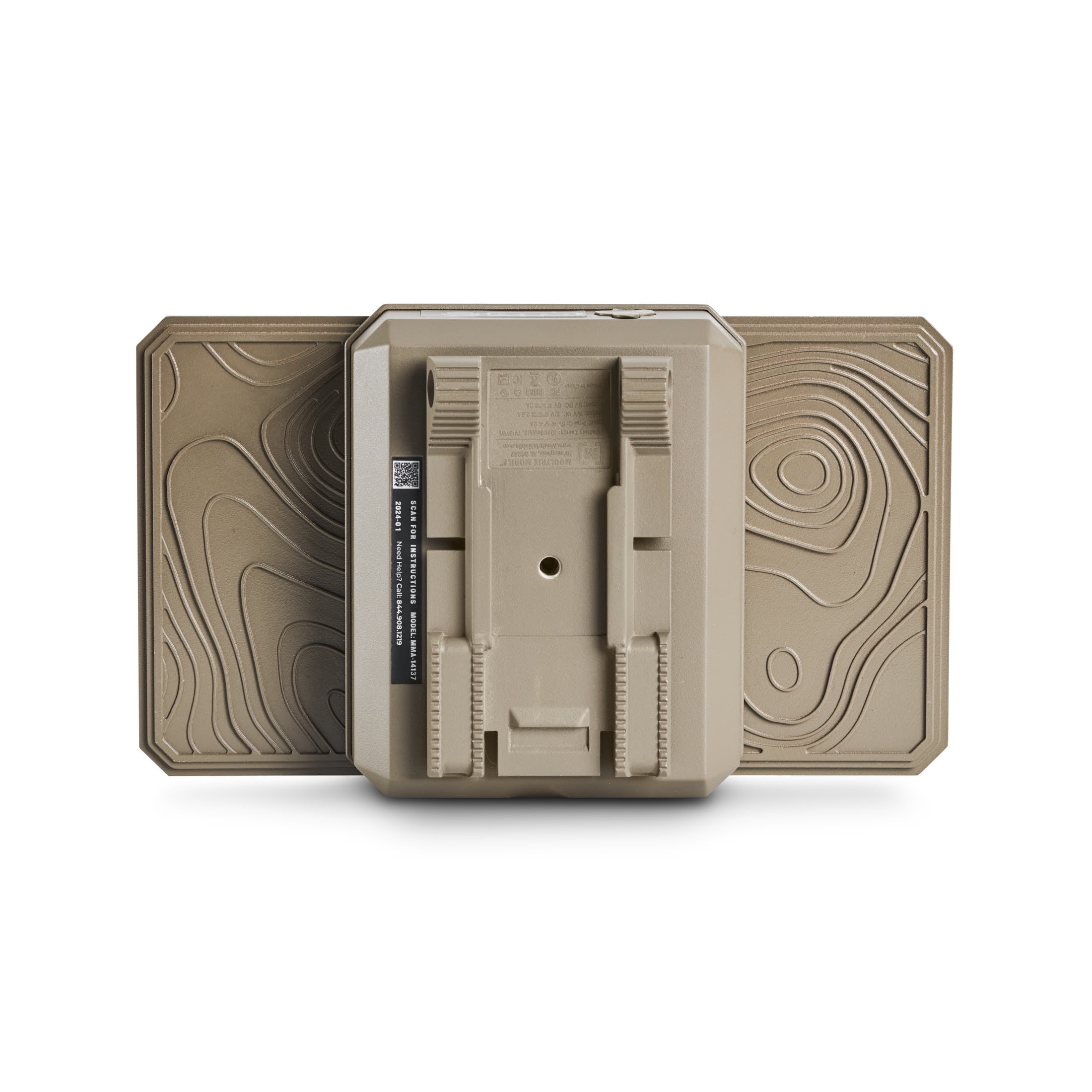 Moultrie 3.4 Watt Solar Power Pack for Trail Cameras - 3350mAh Battery Pack - USB-C Connection