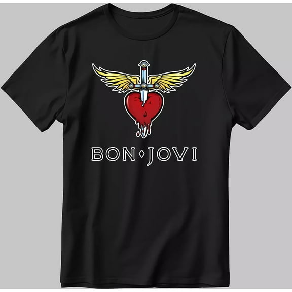 Bon Jovi 2024 tour Short Sleeve Black