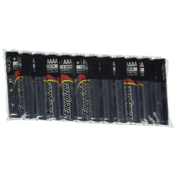 Energizer AAAA Quadruple A E96 Batteries 12 Pack - Walmart ...