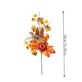 thumbnail image 3 of Halloween Artificial Branches, Fall Maple Leaf Decoration, Thanksgiving Home Decor, Autumn Harvest Accent, Pumpkin Floral Arrangement, Vase Filler Ornament, Seasonal Party Display, 3 of 7