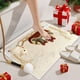 thumbnail image 4 of Christmas Holiday Embroidery Style Non-Slip Absorbent Kitchen Floor Mat, Washable Indoor Doormat for Entryway Bathroom Laundry Room Decor, 4 of 6