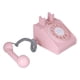 thumbnail image 4 of Teléfono de escritorio retro rosa, juguete telefónico de simulación para niños, juguete telefónico de simulación, juguetes telefónicos antiguos, artesanía excepcional, 4 of 8