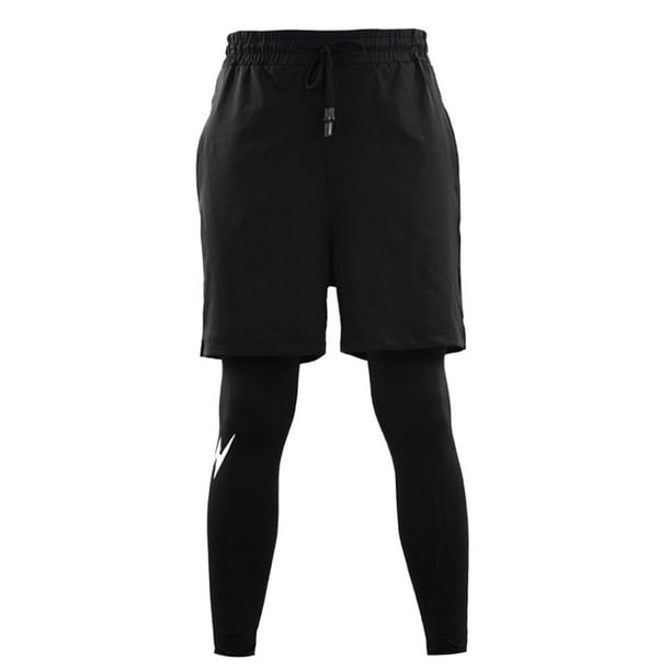 Pantalones cortos con mallas sale