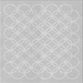 thumbnail image 1 of Ahgly Company Machine Washable Indoor Square Transitional Platinum Gray Area Rugs, 4' Square, 1 of 7