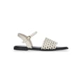 thumbnail image 2 of Weekend Academy Girls Faux Leather Woven Sandals, 2 of 6