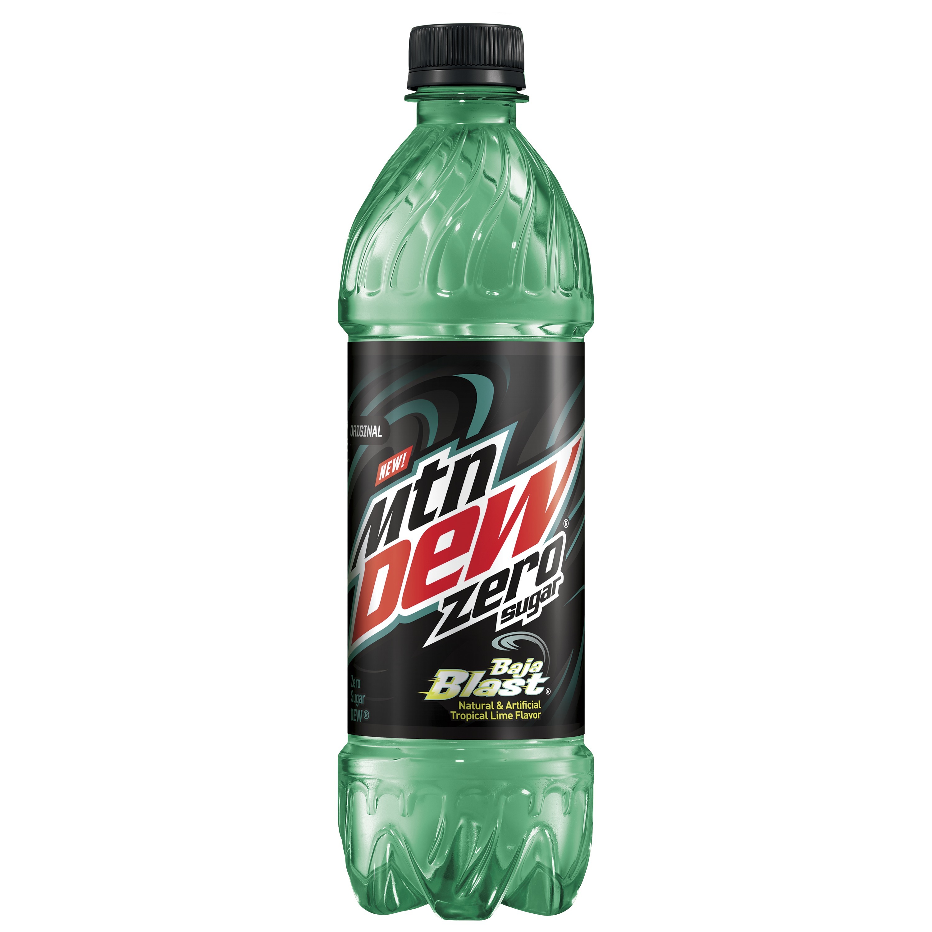 Mtn Dew Baja Blast Zero Sugar, 16.9 oz Bottles, 6 Count - Walmart.com