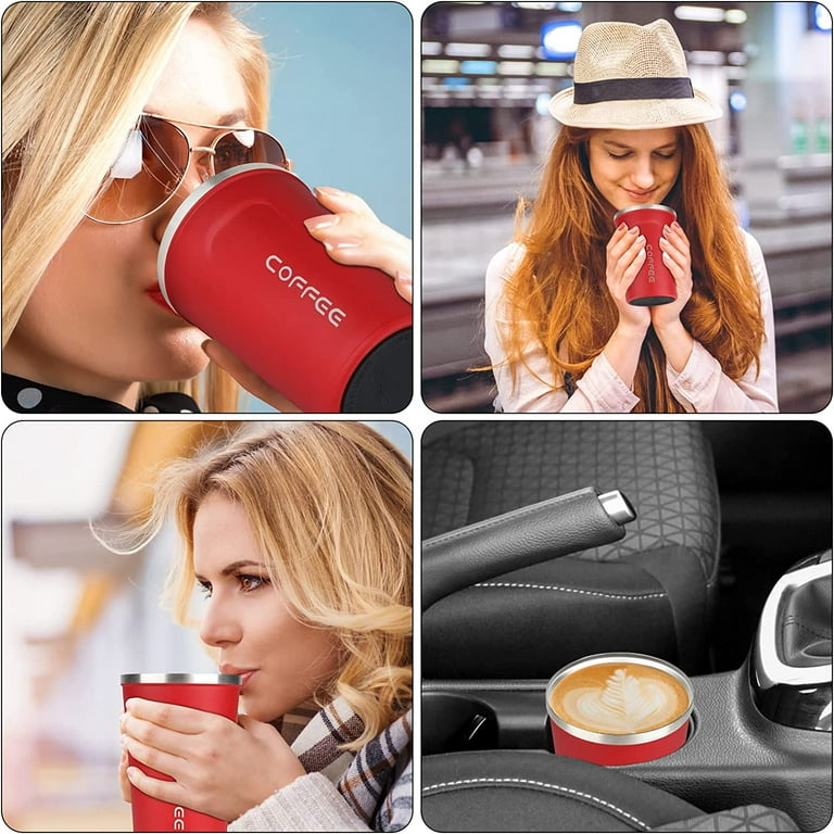 WETOWETO 12 oz Insulated Coffee Cup, Spill Proof Travel Coffee Mug, Vacuum  Stainless Steel Coffee Tu…See more WETOWETO 12 oz Insulated Coffee Cup