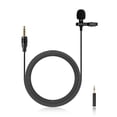 thumbnail image 1 of Lavalier Microphone Clip-on Condenser Mini Mic 3.5mm TRRS Plug for Video Music Interview Recording with TRS Conversion Plug, 1 of 7