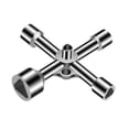 thumbnail image 3 of Clave de la llave de la llave de utilidades clave llave de zócalo de la llave del gabinete eléctrico de la llave del stopcock múltiple, 3 of 8