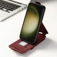 thumbnail image 4 of TECH CIRCLE For Galaxy S20 Ultra Wallet Case with Card Holder,PU Leather Flip Kickstand Magnetic Clasp Durable Shockproof Protective Phone Case for Samsung Galaxy S20 Ultra 6.9" 2020,Winered, 4 of 6