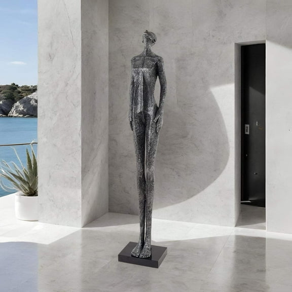 Silent Poise Sculpture // Black