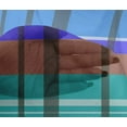 thumbnail image 4 of oneOone Viscose Chiffon Blue Fabric Madras Check Fabric For Sewing Printed Craft Fabric By The Yard 42 Inch Wide, 4 of 4
