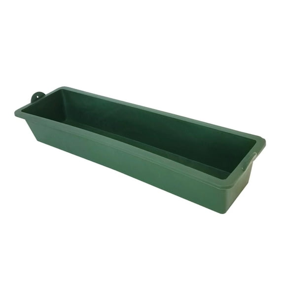 Chicken Feeder Food Dispenser Goose Water Trough Space Saving Hanging Design for Chickens Ducks Sheep