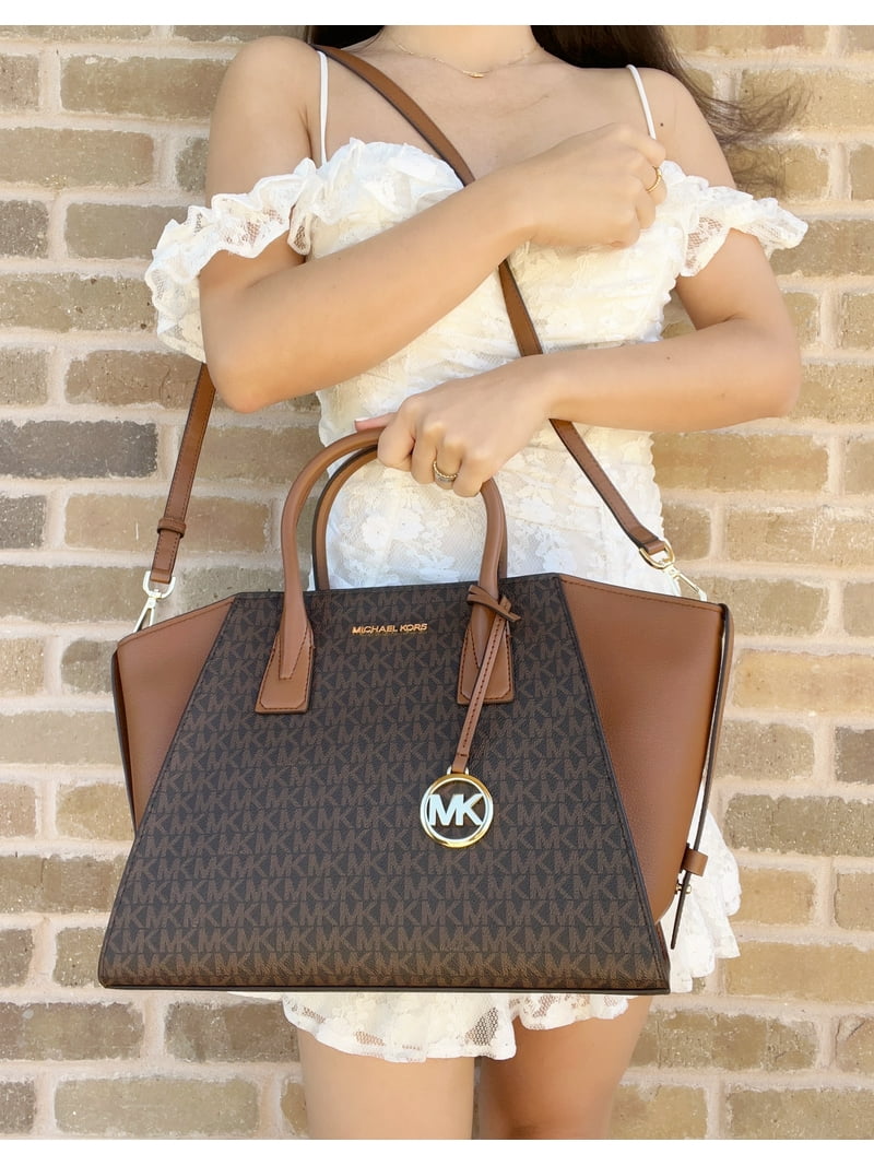 Michael Kors Avril Large Top Zip Handbag: Satchel Shoulder Bag