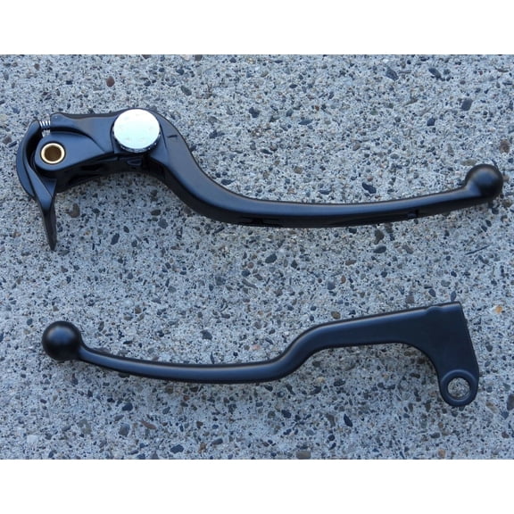 Suzuki GSXR600 GSXR750 GSXR1000 GSXR 600 750 1000 BLACK FRONT BRAKE & CLUTCH LEVERS