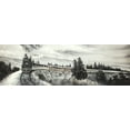 thumbnail image 2 of Atelier B Art Studio 32x13 White Modern Wood Framed Museum Art Print Titled - Steam Engine Train, 2 of 4