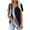 Noir, variante sur Ichuanyi T-Shirts Décontractés pour Femmes Col en V Manches Courtes Hauts d'Été Amples T-shirt Imprimé Col en V Manches Courtes Ample