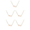 thumbnail image 1 of Collar de encanto tema zodiaco Qarigey DIY oro rosa Virgo Type2 NO2, 1 of 4