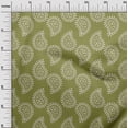 thumbnail image 3 of oneOone Georgette Viscose Light Green Fabric Block Sewing Material Print Fabric By The Yard 42 Inch Wide, 3 of 5