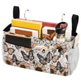 thumbnail image 2 of Ryvnso Bedside Caddy Butterfly Sunflower Paint Bedside Storage Bag Hanging Organizer, 2 of 8