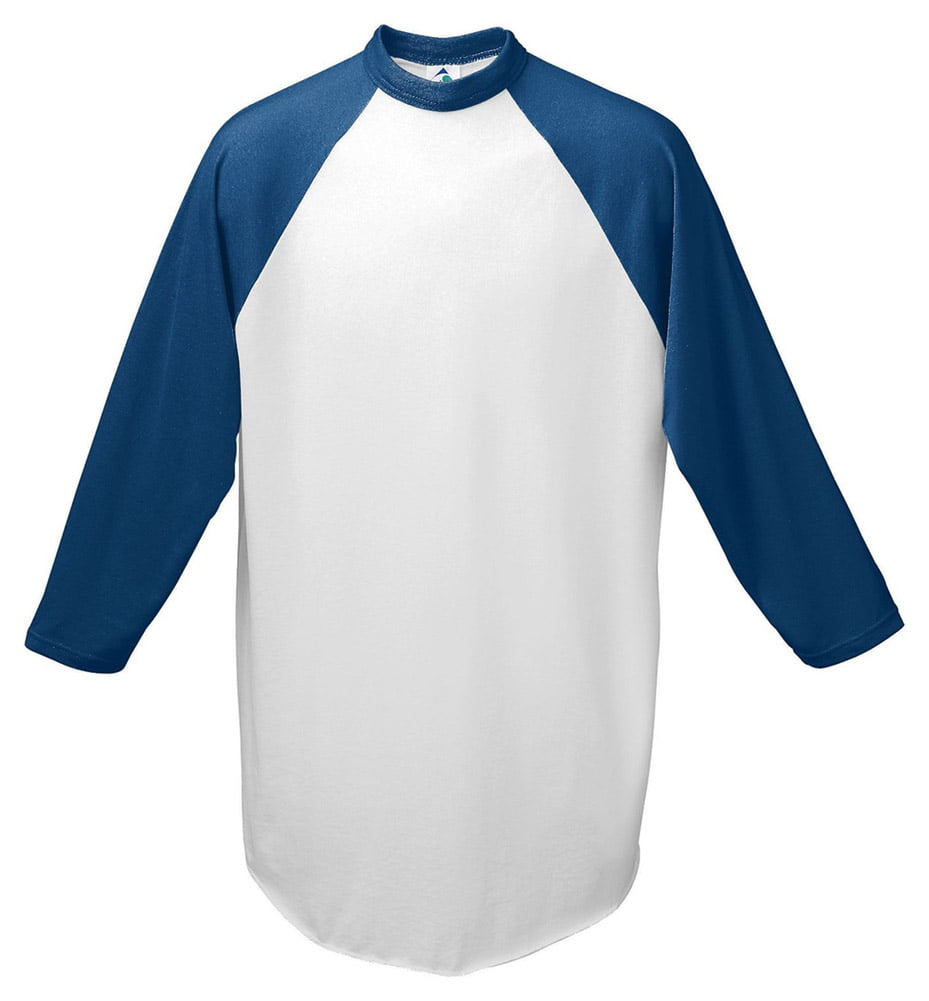 Augusta Sportswear Youth Crewneck Raglan Sleeves Baseball Jersey T-Shirt 421