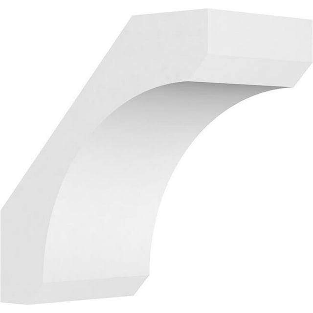 Ekena Millwork BRCP05X10X10LGY Attelle de PVC de Qualité Architecturale Standard - 5 x 10 x 10 Po.