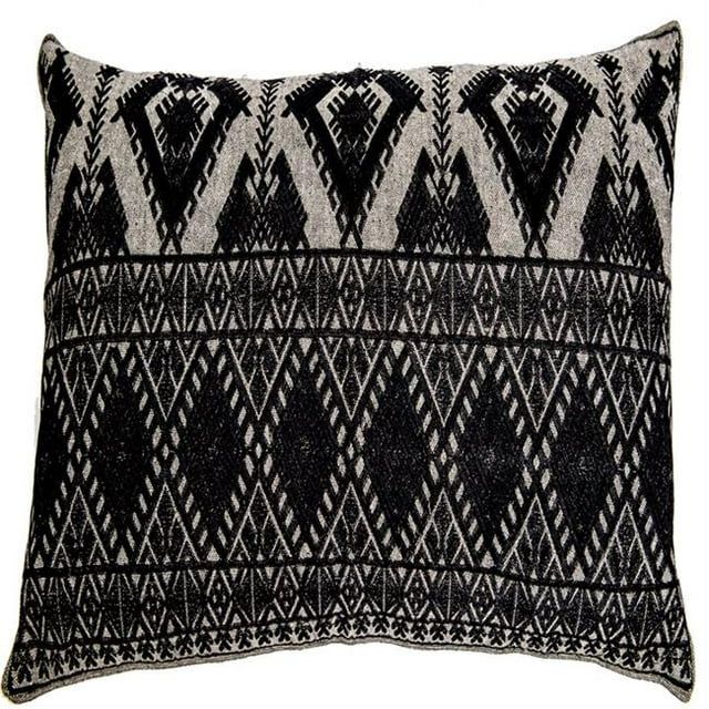 Indis Heritage C1110 Diamond Geo Embroidery Pillow Cover