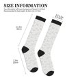 thumbnail image 4 of Sikiie Cute Poodle Dog 1 Pairs Compression Socks for Men and Women 15-20 mmHg Running Support Socks, 4 of 7