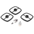 thumbnail image 2 of Kit Tune mantenimiento del sistema de combustible accesorio para cortacésped 5 unidades/juego reemplazo filtro de aire fácil de instalar para soplador 90152y SRM225 SRM211, 2 of 8
