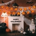 thumbnail image 4 of Clearance! Halloween Pumpkin Decorations, 60" Halloween String Lights,, Halloween Decor, Halloween Led Pumpkin Lights Light Up Jack O Lantern, Bar Party Favor,Fall Decorations for Home (C), 4 of 9
