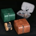 thumbnail image 4 of Watch Jewelry 2 Watch Travel Case Storage Organiser Portable Watch Box Display Case for Women Men, 4 of 8