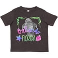 thumbnail image 3 of Inktastic Orlando Florida Cute Swimming Manatee Boys or Girls Toddler T-Shirt, 3 of 5