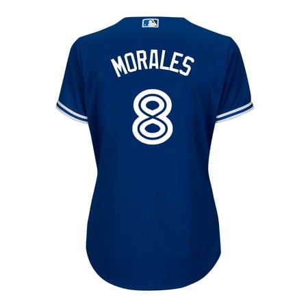 Women's Kendrys Morales Toronto Blue Jays MLB Cool Base Replica Away Jersey