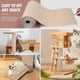 thumbnail image 4 of Protector de muebles para sofá de arañazos para gatos, 118 x 15.8 pulgadas, alfombrilla para arañazos para sofá, muebles y protector de pared, autoadhesivo recortable, protector de sofá para escalada, 4 of 8