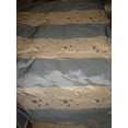 thumbnail image 5 of SILK TAFFETA FABRIC 54quot; Ivory amp; Powder Blue colour embroidery, 5 of 7