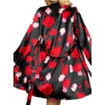 thumbnail image 4 of Women's Satin 2 Piece Robe and Nightgown Set, 4 of 6