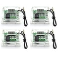 thumbnail image 1 of Chendee Thermostat Numérique Led 4 Pcs, 12V pour Contrôleur de Température W1209 avec Boîtier, Led Rouge, 1 of 7