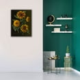 thumbnail image 5 of Epic Graffiti 'Four Sunflowers' by Christopher Pierce, Canvas Wall Art, 26"x34", 5 of 8