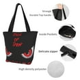 thumbnail image 3 of Kdxio Happy Halloween2 Women Reusable Grocery Bags Foldable Ripstop,Reusable Shopping Bags for Shopping,Gym,Gift, 3 of 5