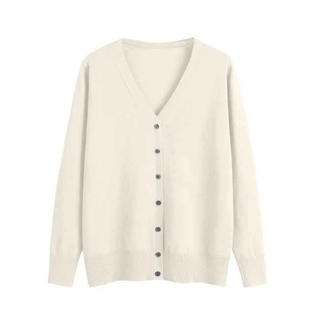 Erwazi Cardigan Sweaters for Women Fall Trendy Button Down Open Front Lightweight Cardigans
