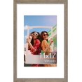 thumbnail image 1 of Vittanly 11x17 Picture Frame, Engineered Wood with Shatter Resistant Plexiglass, Display Pictures 8x12 with Mat or 11x17 without Mat, Photo Frame for Wall Mounting, Grayish Brown, 1 Pack, 1 of 1