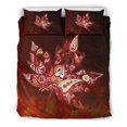 thumbnail image 1 of Juego de cama abstracto Canada Maple Leaf, 1 of 3